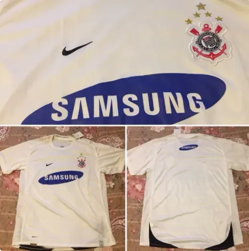 camisa corinthians samsung - original / nova (na etiqueta, raridade)