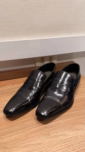 Sapato Social Masculino DGalloni Preto - Couro - Nº 40