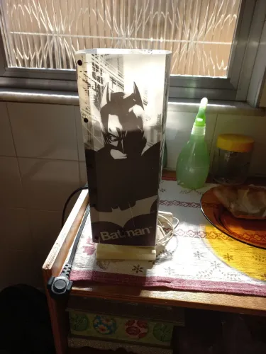 Abajur Batman 33cm com lâmpada