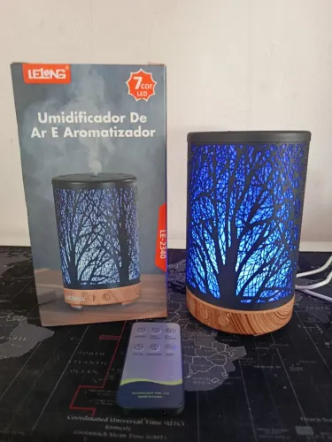 Umidificador de ar e aromatizador com led RGB / MEGA PROMOÇÃO