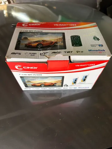Central Multimídia Cinoy 7" MP5 YN-RAD71283 (Bluetooth e Espelhamento)