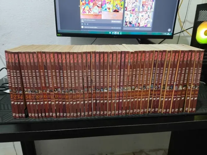 Mangás Fairy Tail - Coleção com 49 Volumes