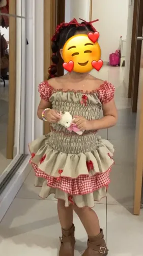 Conjunto infantil Maria Bonita