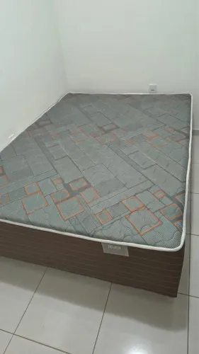 Cama box de casal conjugada