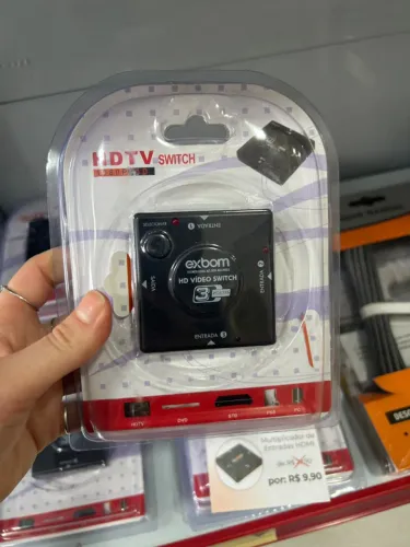 Multiplicador de Entradas HDMI 3x1 Switch Dvd Ps3 Xbox