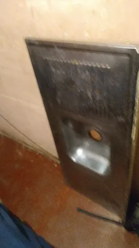 Pia de alumínio pra ontem