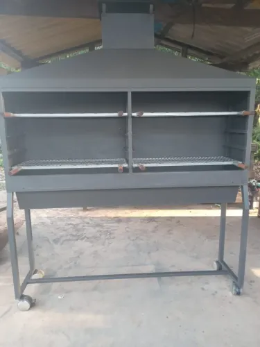 Churrasqueira para espetinho com 4grelha