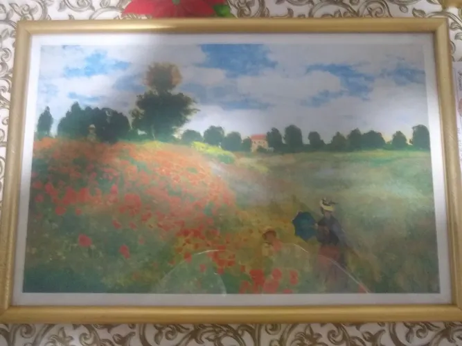Quadro em gravura.