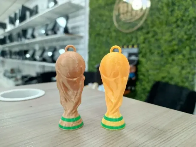 CHAVEIRO TAÇA DA COPA - LEMBRANCINHA BRASIL