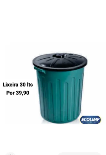 Lixeira 30 litros