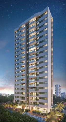 Apartamento 3 quartos 2 suítes 105m² - Parnamirim - Edf. Piazza