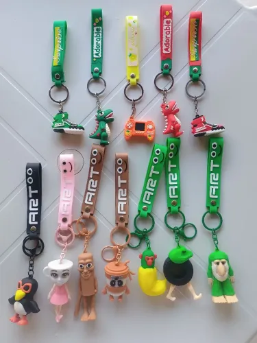 Chaveiros decorativos Divertidos - Vários modelos e personagens