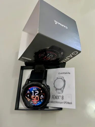 Garmin Fênix 8 Amoled Sapphire
