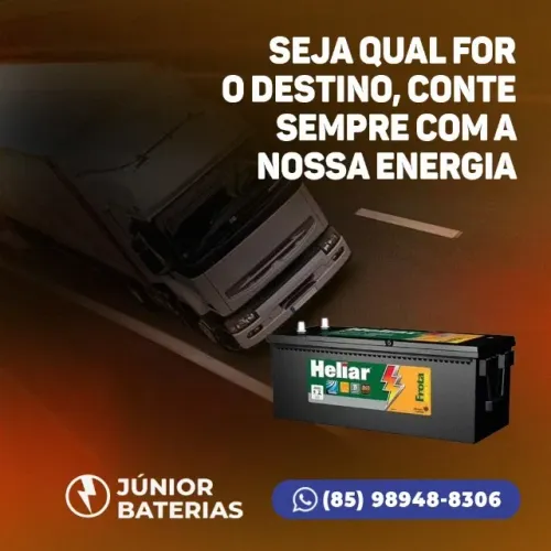 Bateria de caminhão em Fortaleza e região