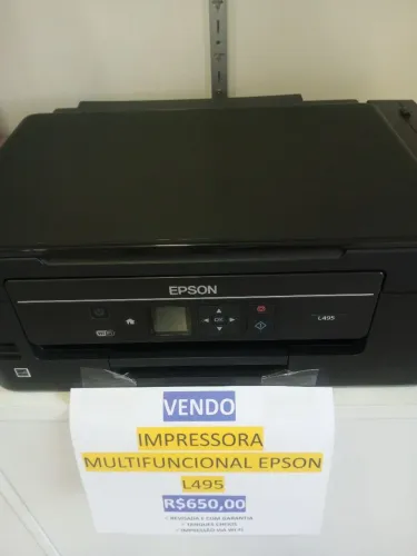 Impressora Epson Tanque de tinta L495