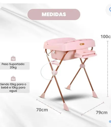 Banheira birigotto rosa