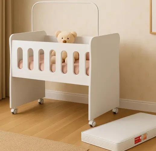 Mini berço 2 em 1 + colchão