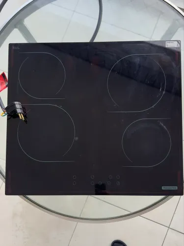 Cooktop elétrico Tramontina new Square 220v (Queimado)