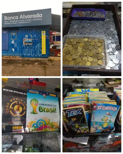Moedas, cédulas, gibis hqs, álbuns da copa. Passo ponto banca 