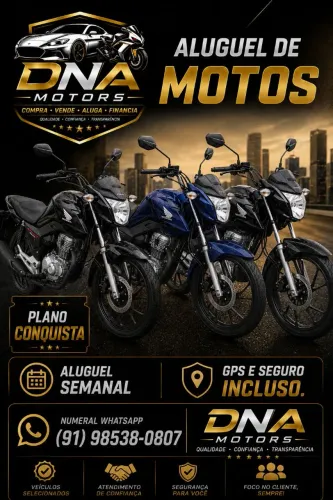 ALUGUEL DE MOTOS - PLANO CONQUISTA