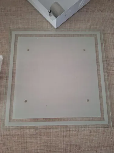 Luminária Paflon para 2 lâmpadas e27 - 32 cm x 32 cm