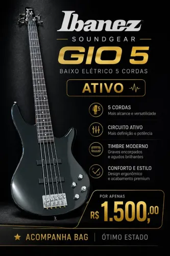 Baixo Ibanez Soundgear Gio 5