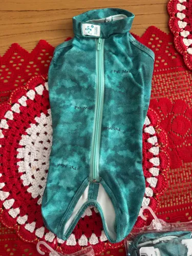 Roupa de castração para cachorro fêmea