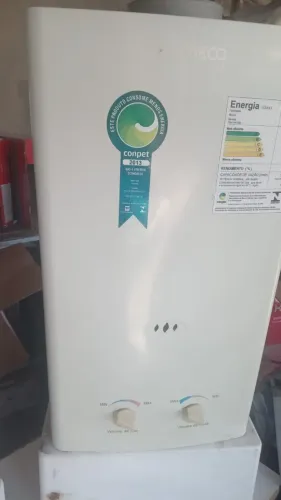 Aquecedor komeco ko 600 exaustão natural GLP revisado R$390,00