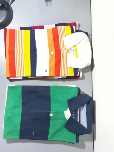 kit 2 camisas polo tommy hilfiger infantil