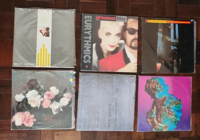 Vinil lp New Order Depeche Mode Eurythmics - ler descrição vendo separado