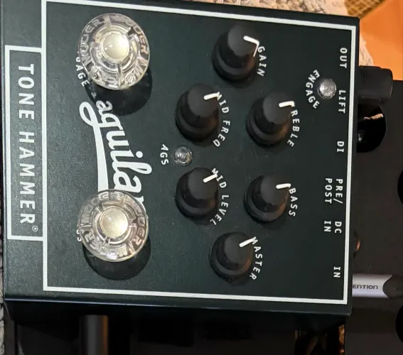 Pré amp tone hamer Aguilar