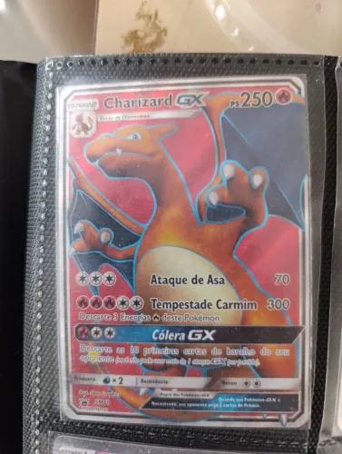 Charizard gx carta pokémon