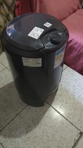 Centrifugar pouco dias de uso