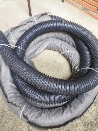 Duto drenagem 65mm, rolo com 5 metros, sem uso!! 