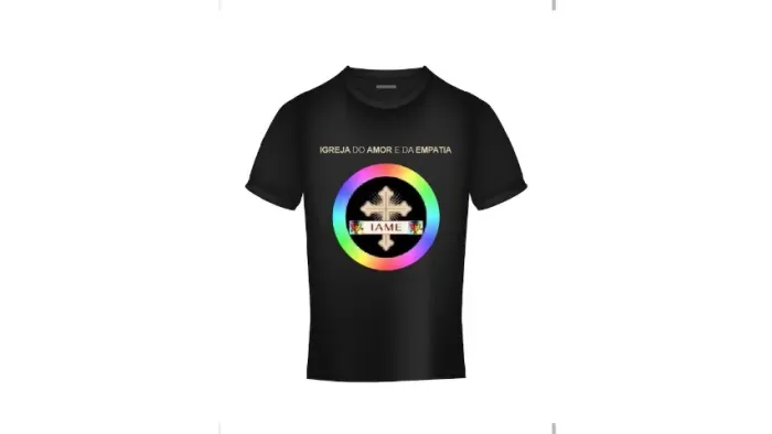 CAMISA PERSONALIZADA DA IGREJA DO AMOR E DA EMPATIA