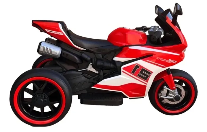 Moto Elétrica Infantil 12V Speed GT Vermelha Brinquedos Bandeirante 2923