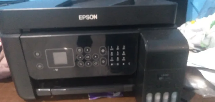 Impressora multifuncional epson L3590 com painel digital e ecotank