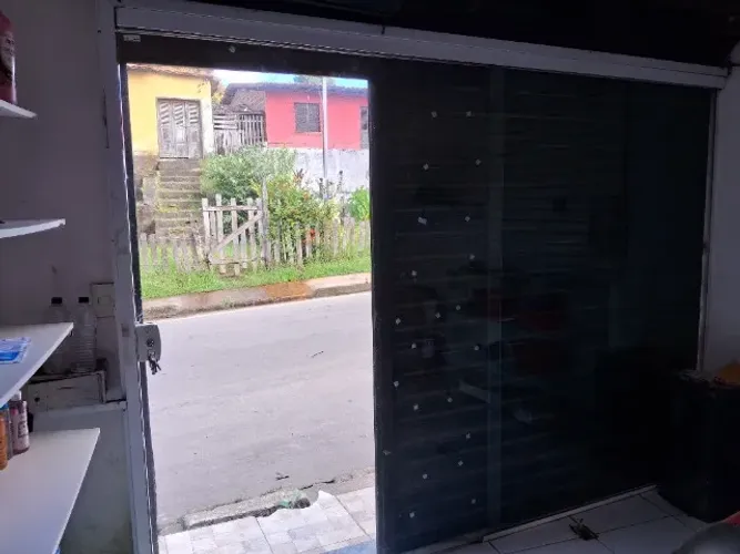 Porta de vidro para loja 