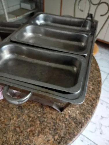 1 Rechaud de aço inox