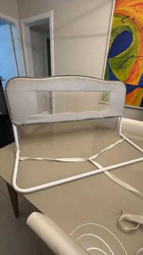 Par de Grades de Proteção para Cama Tubline Dobráveis