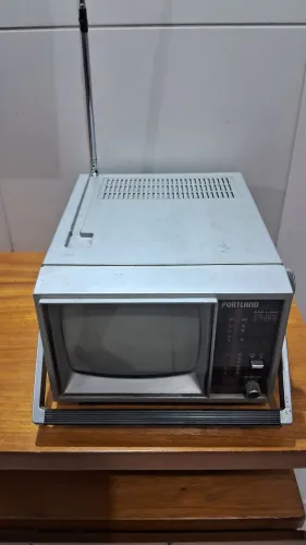 Tv analógica Mini para decoração 