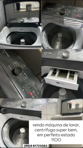 MÁQUINA DE LAVAR CENTRÍFUGA 