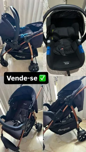 Carinho de bebê + bebê conforto 