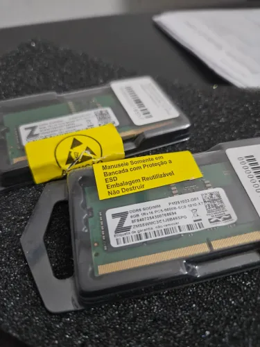 Memória 16GB (2x8GB) DDR5 5600Mhz Notebook SODIMM (DRAM Samsung) 