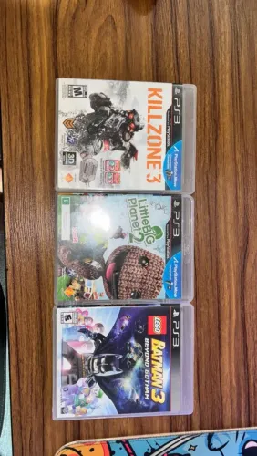 3 jogos Ps3 originais