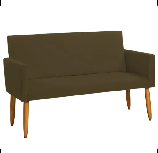 Sofá tipo namoradeira + 2 poltronas (novos)