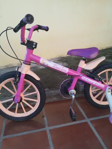 Caloi Barbie aro 16 ótimo estado 