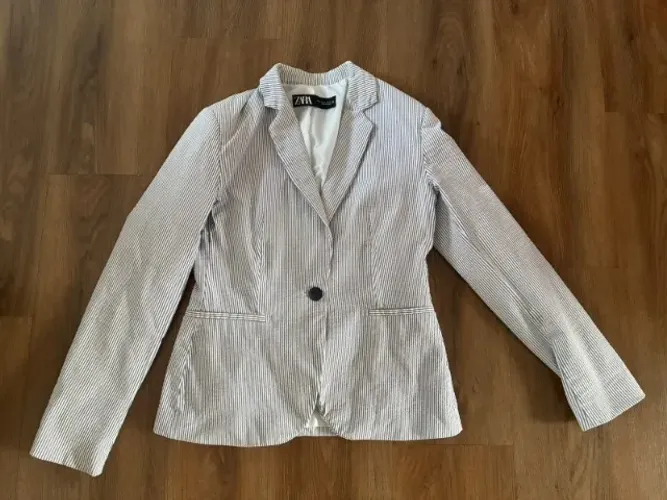 Blazer Zara Tweed Tamanho 36