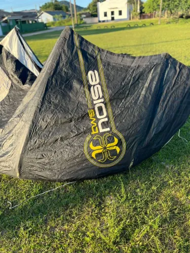 kitesurf 12 kite+barra+mochila, marca noise