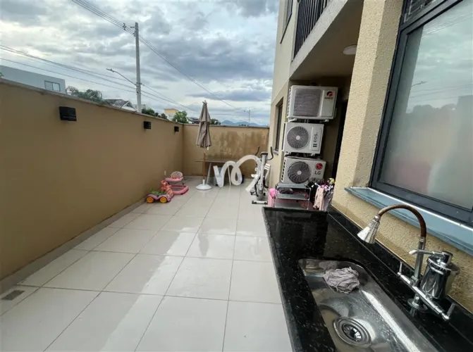 Apartamento 2 quartos,suíte,garden,pronto, novo,no Recreio dos Bandeirantes